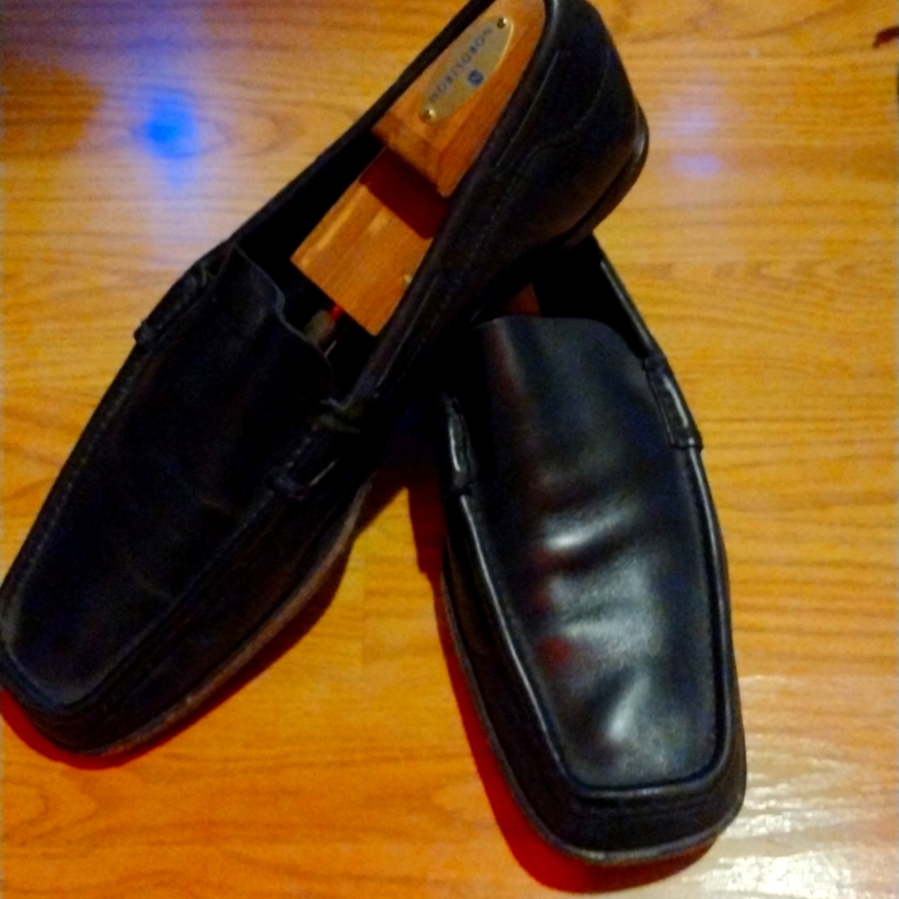 Gucci Soft Black Leather Loafer's